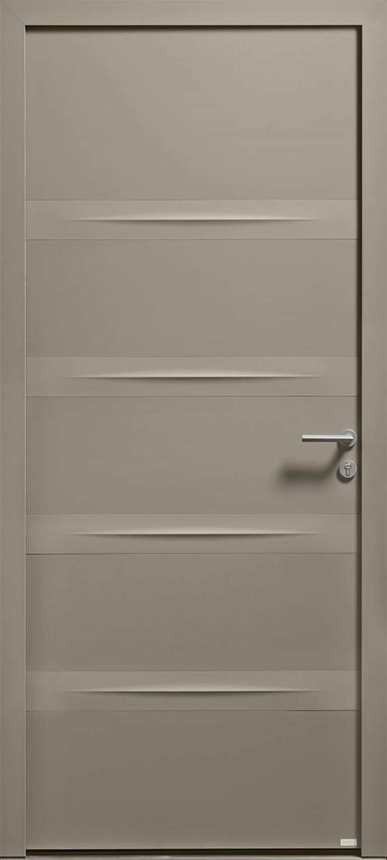 Porte d'entrée Aluminium Dune -