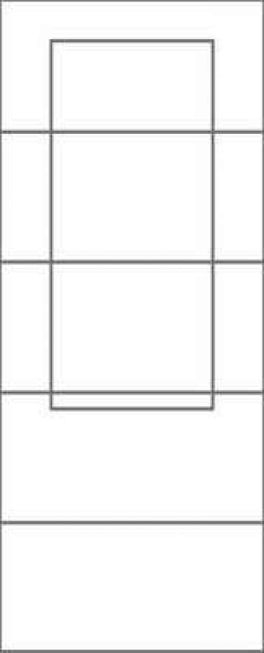 Porte Technidécor 4 HORIS VITRE -